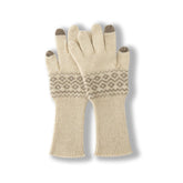 Long Pure Cashmere Gloves for Women Touchscreen Cashmere Magic Gloves